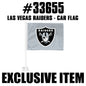 NFL - Las Vegas Raiders Car Flag