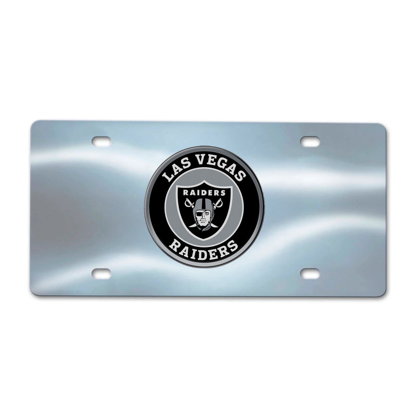 NFL - Las Vegas Raiders Chrome Diecast License Plate