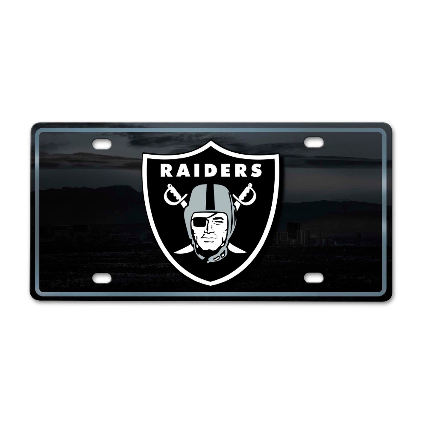 NFL - Las Vegas Raiders METALPLATEFLAT