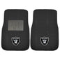NFL - Las Vegas Raiders 2-pc Embroidered Car Mat Set