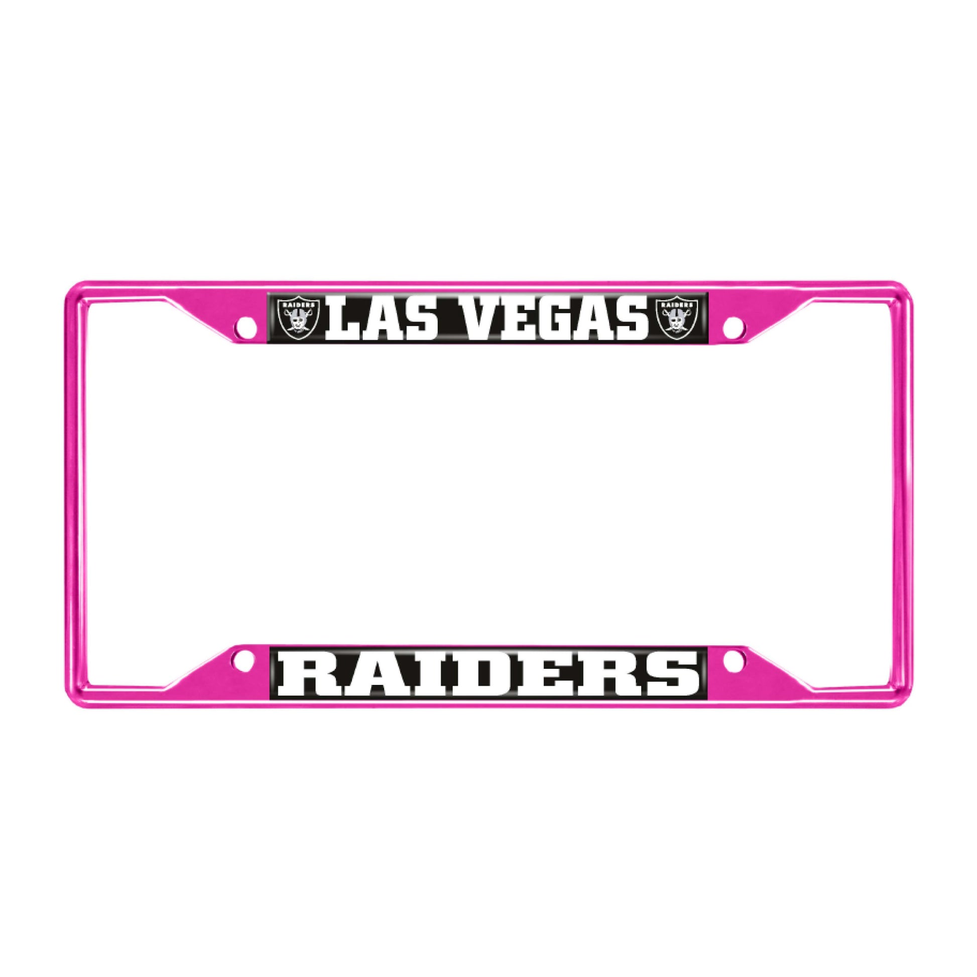 NFL - Las Vegas Raiders-Pink License Plate Frame
