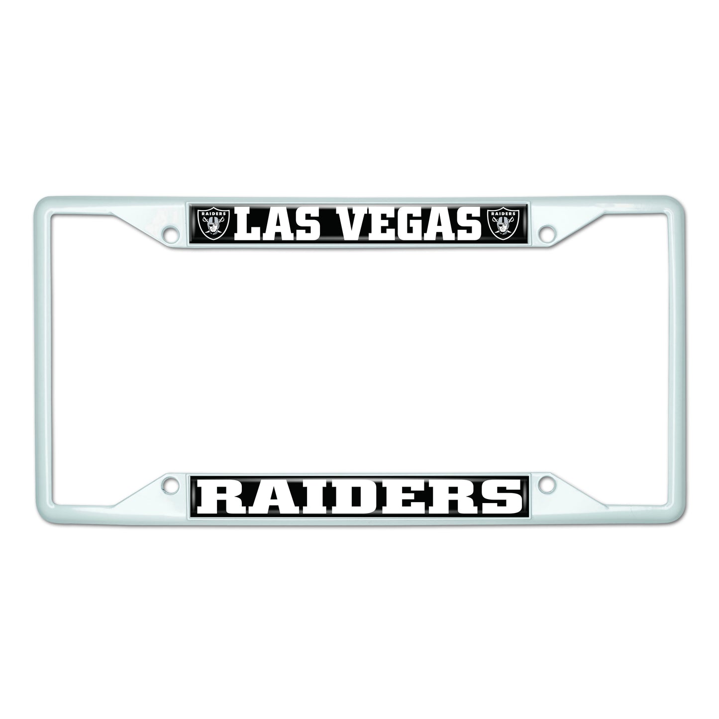 NFL - Las Vegas Raiders-White License Plate Frame