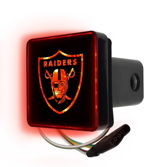 NFL - Las Vegas Raiders Lighted Hitch Cover