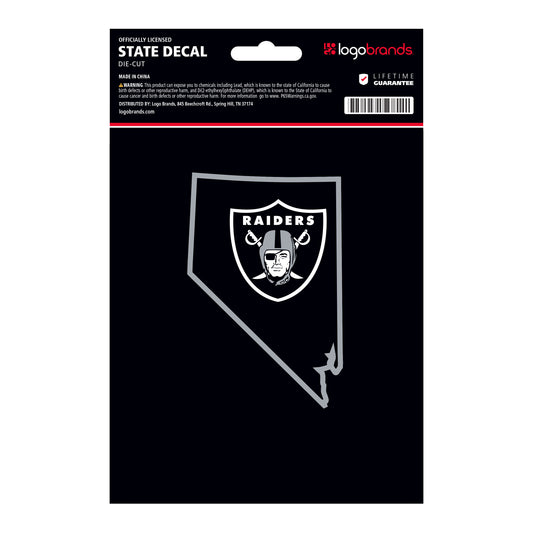 NFL - Las Vegas Raiders State Shape Decal