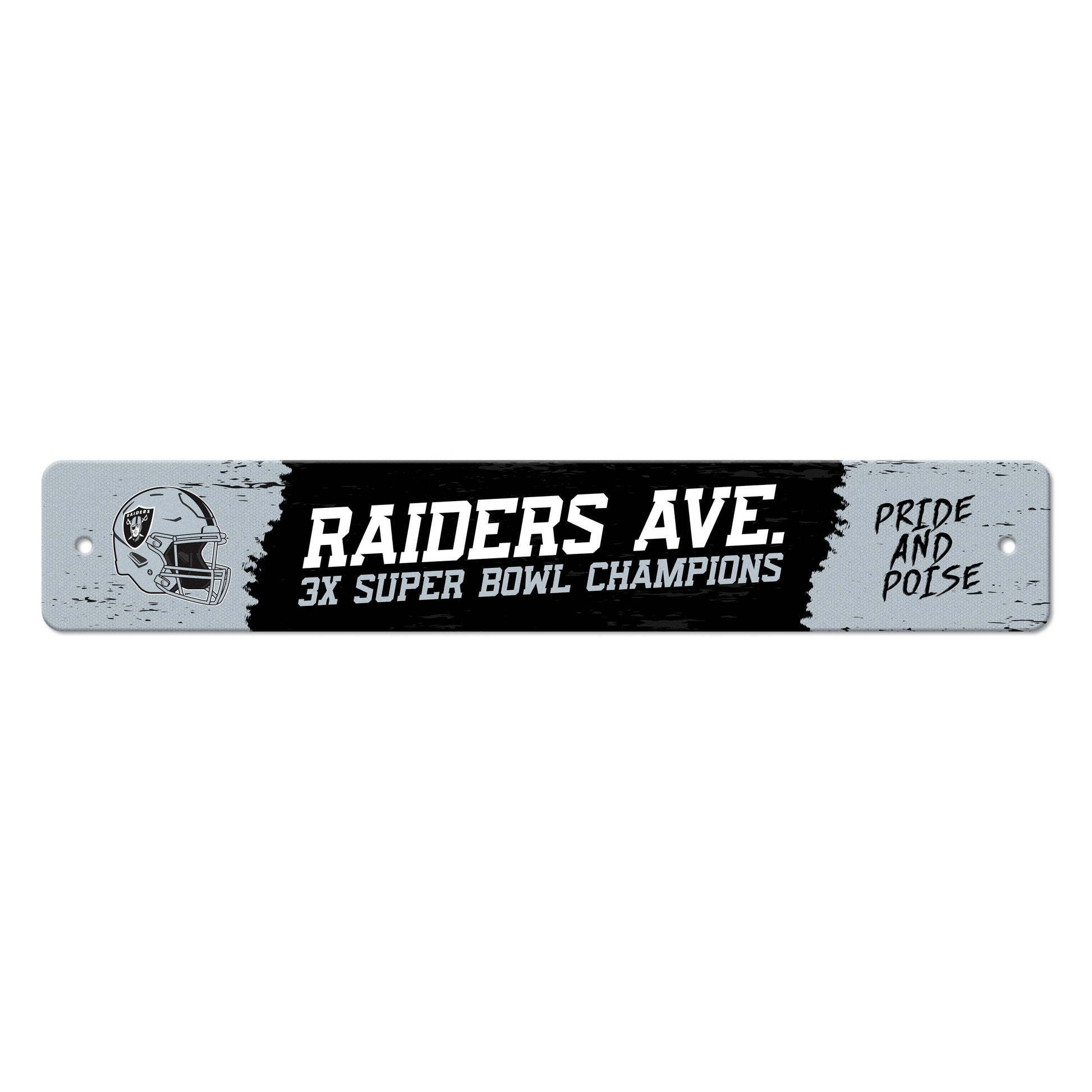 NFL - Las Vegas Raiders Sign Street Flat