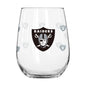 Las Vegas Raiders 16oz Satin Etch Curved Beverage Glass