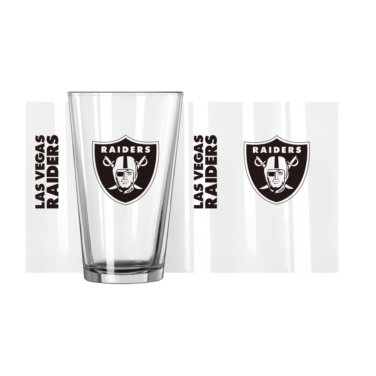 Las Vegas Raiders 16oz Gameday Pint Glass