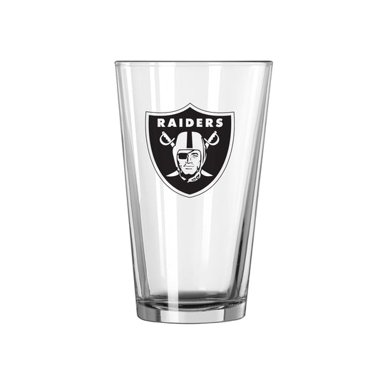 Las Vegas Raiders 16oz "Raiders" Gameday Pint Glass