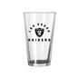 Las Vegas Raiders 16oz Color Archway Pint Glass
