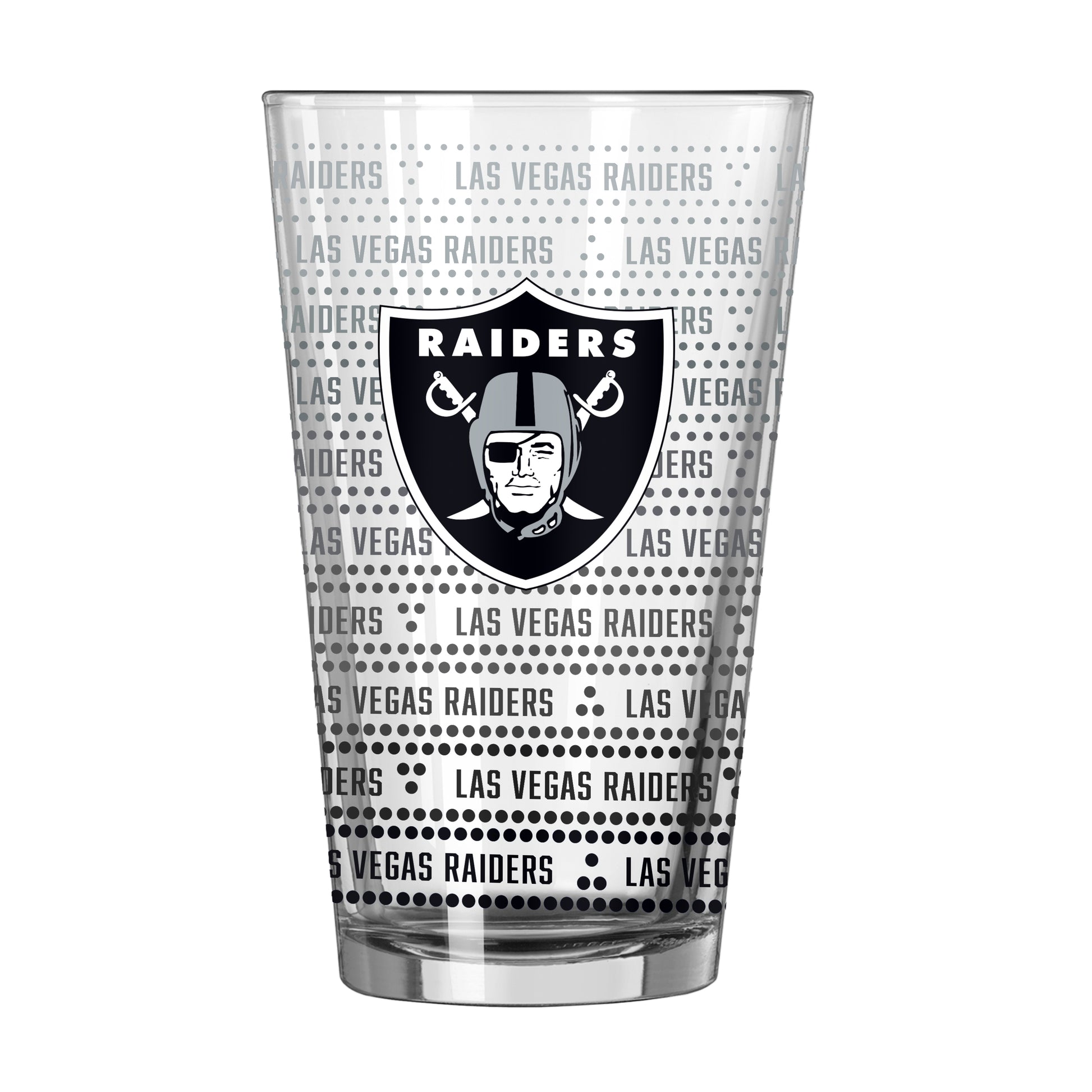 Las Vegas Raiders 16oz Chant Fade Pint Glass