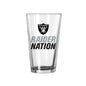 Las Vegas Raiders 16oz Slogan Pint Glass
