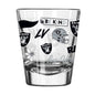 Las Vegas Raiders 2oz Native Shot Glass