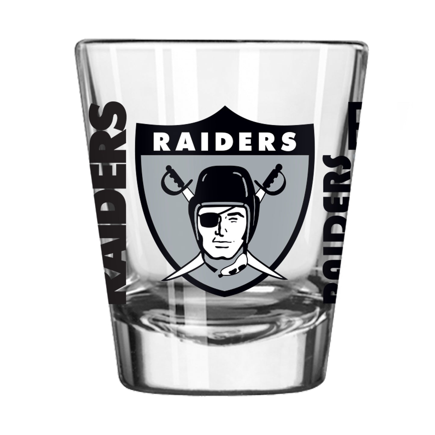 Las Vegas Raiders Vintage 2oz Spirit Shot Glass