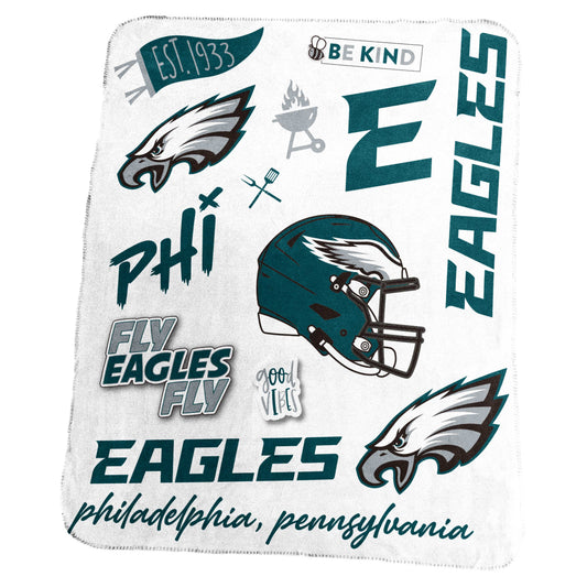 Philadelphia Eagles Classic Native Fleece Throw
