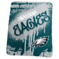 Philadelphia Eagles Classic Graffiti Fleece Throw