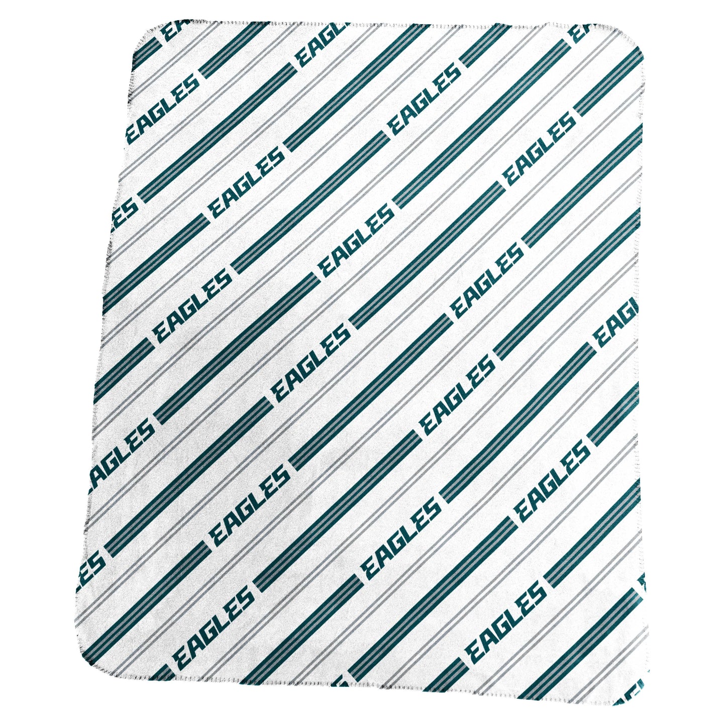 Philadelphia Eagles Classic Vertical Stripe Fleece Throw
