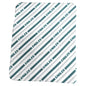 Philadelphia Eagles Classic Vertical Stripe Fleece Throw