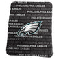Philadelphia Eagles Black Classic Fleece Throw