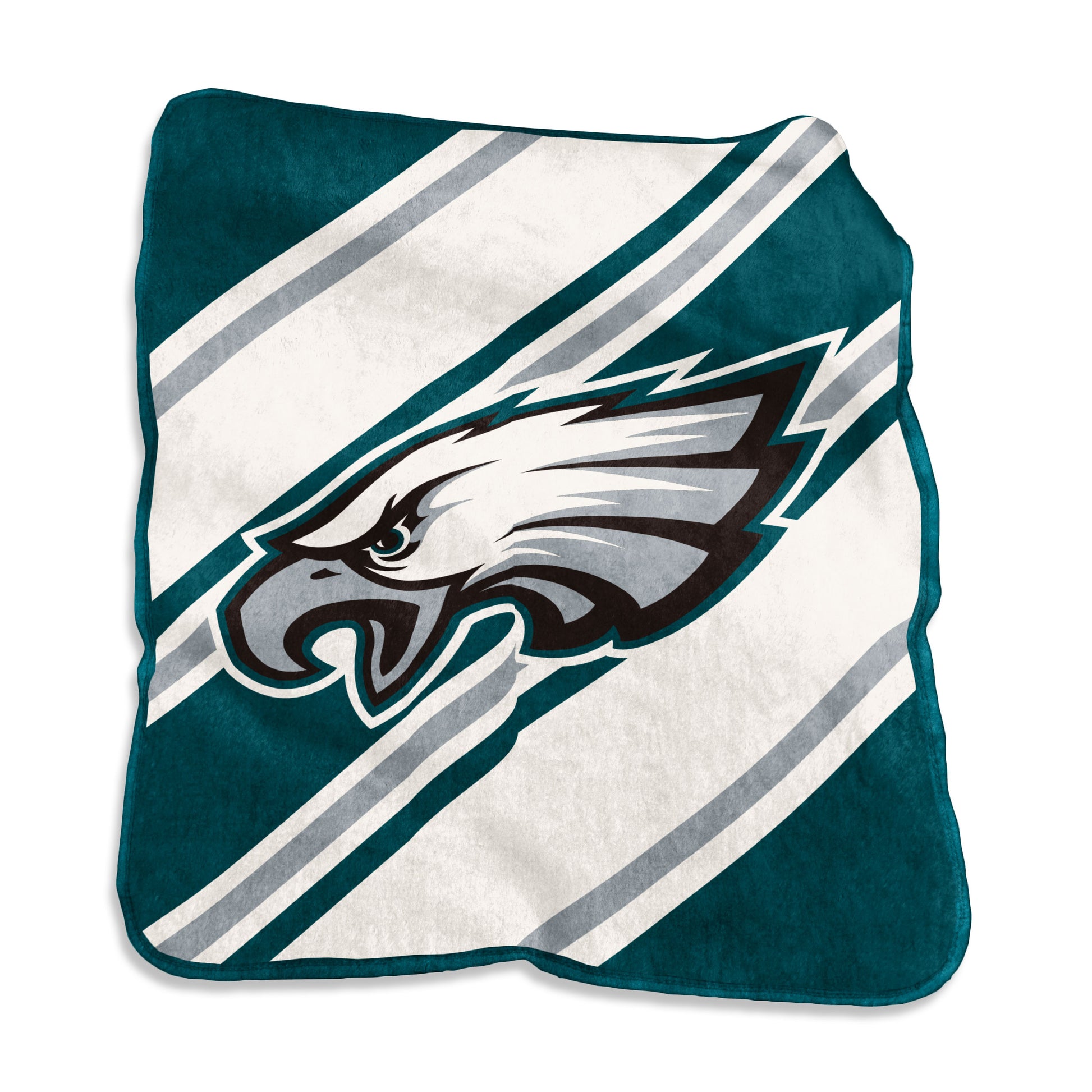 Philadelphia Eagles Raschel Stripe Throw
