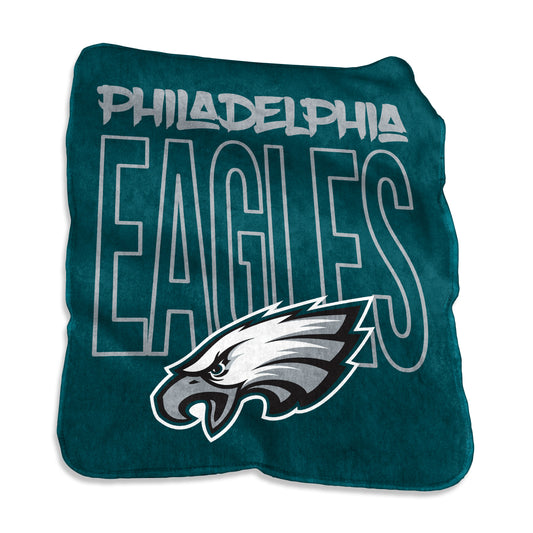 Philadelphia Eagles Silicon Valley Raschel Throw