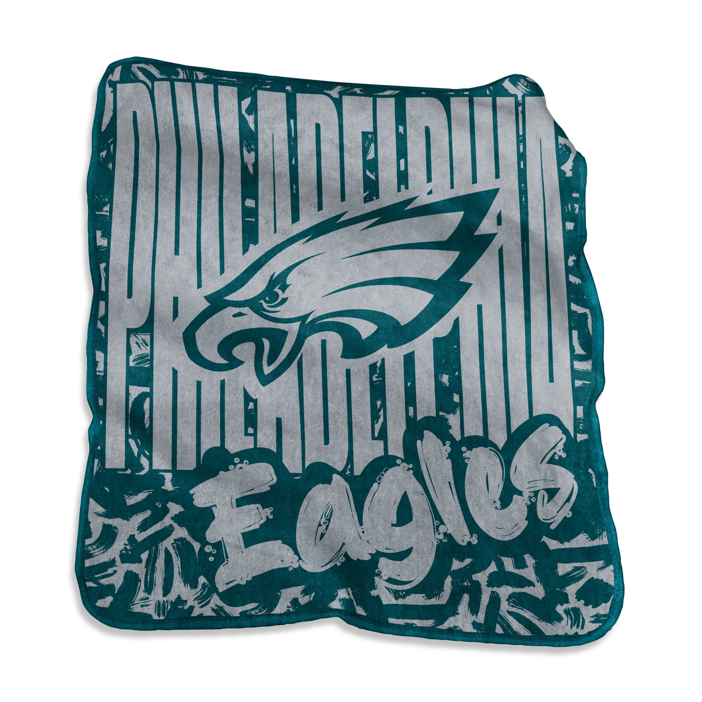 Philadelphia Eagles Raschel Dunhams 2025 Stroke Design Throw