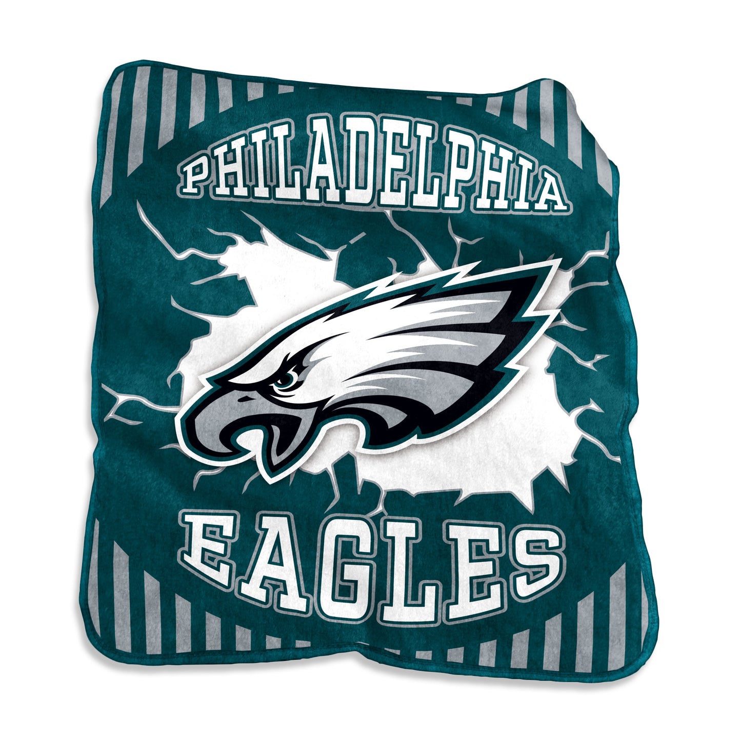 Philadelphia Eagles Lightning Raschel Throw