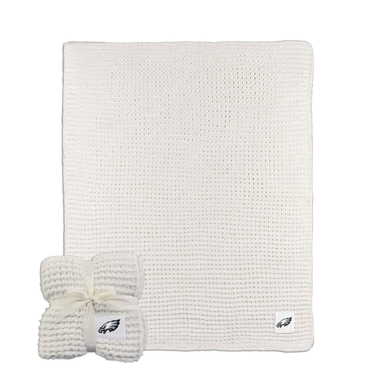 Philadelphia Eagles Cable Knit Throw 50x60