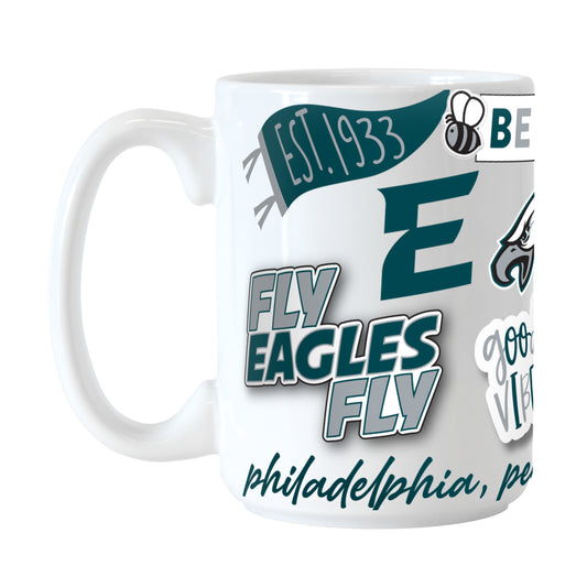 Philadelphia Eagles 15oz Native Sublimated Mug