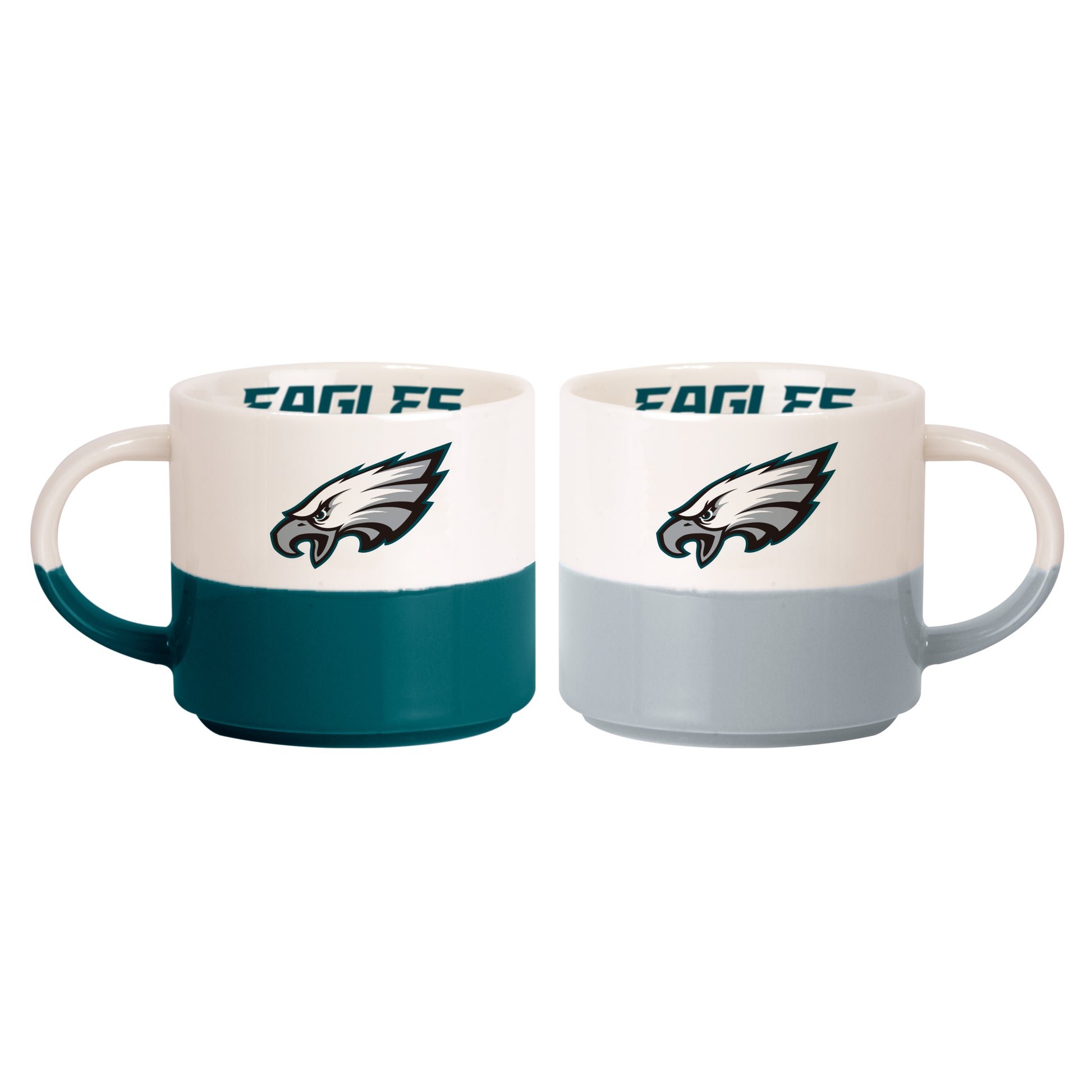Philadelphia Eagles 15oz Stackable Mug Set