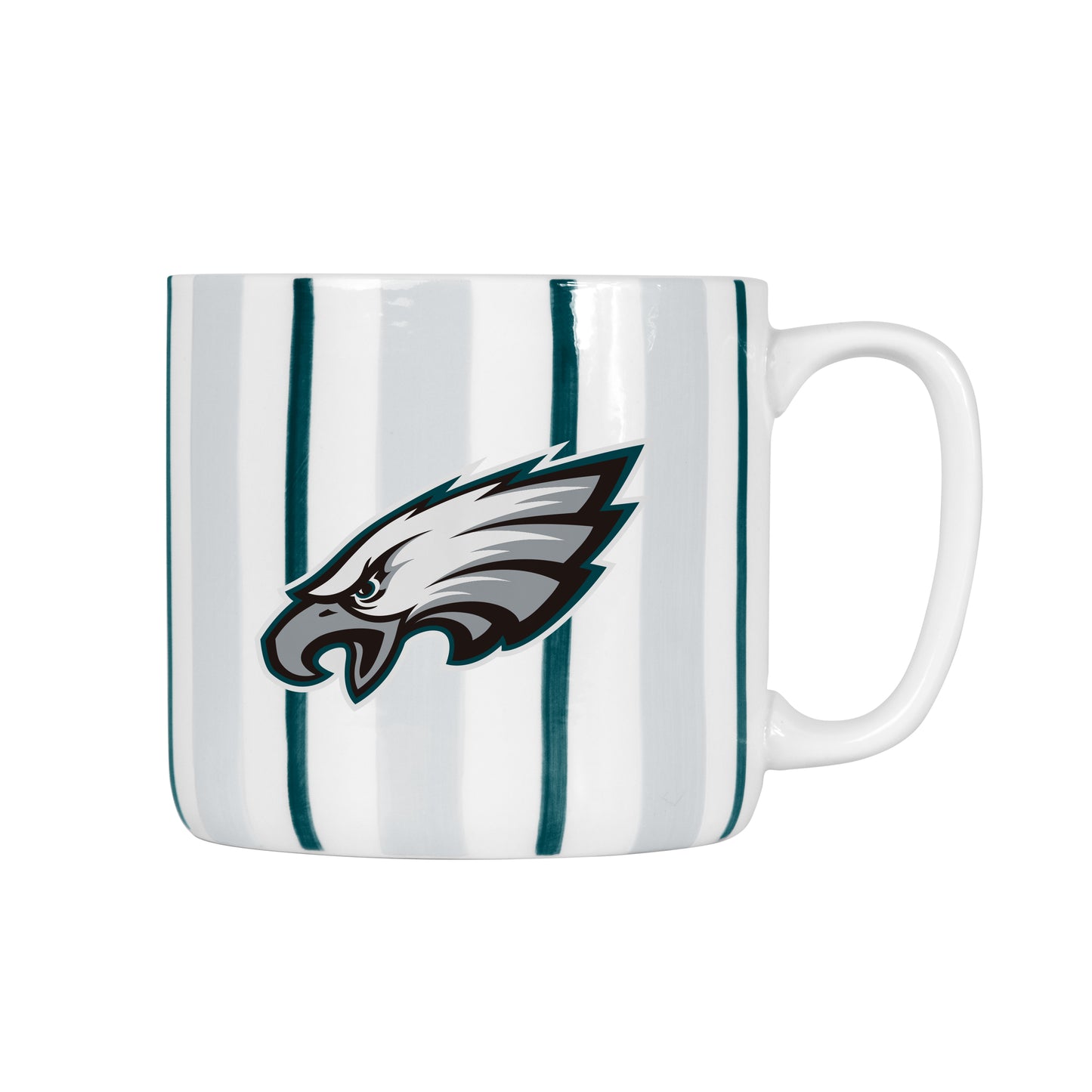 Philadelphia Eagles 16oz Brushstroke Stripe Mug