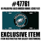 NFL - Philadelphia Eagles Embossed Roundel License Plate