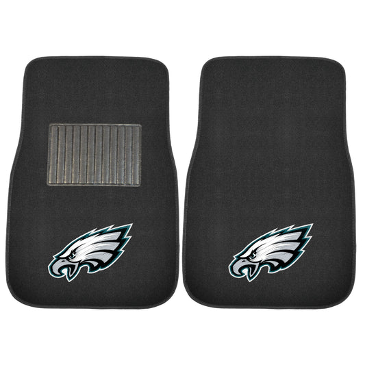 NFL - Philadelphia Eagles 2-pc Embroidered Car Mat Set
