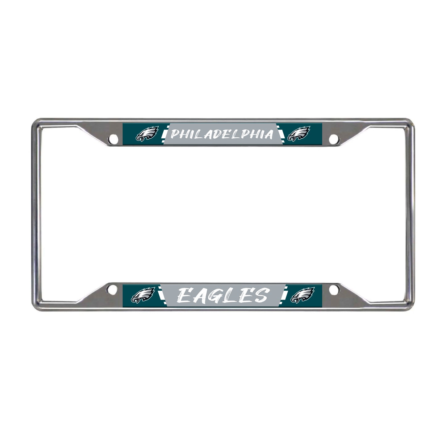 Trinity Philadelphia Eagles License Chrome Plate Frame