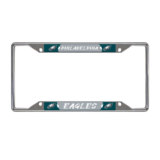 Trinity Philadelphia Eagles License Chrome Plate Frame
