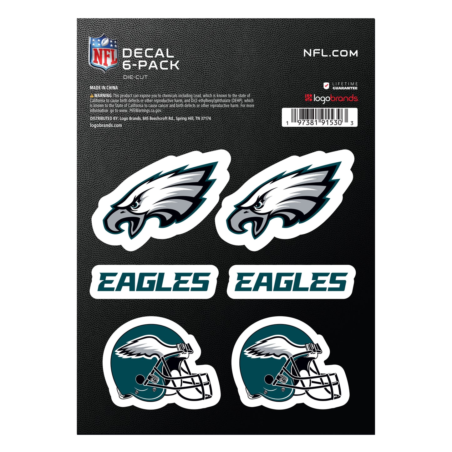 NFL - Philidelphia Eagles DECAL6