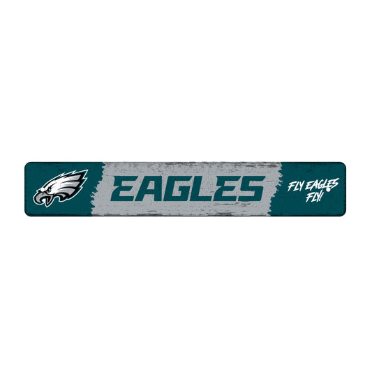 Philadelphia Eagles Metal Street Sign 4x24