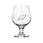 Philadelphia Eagles 16oz Frost Stripe Belgium Beer Glass