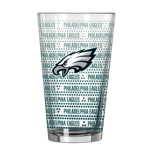 Philadelphia Eagles 16oz Chant Fade Pint Glass