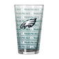 Philadelphia Eagles 16oz Chant Fade Pint Glass