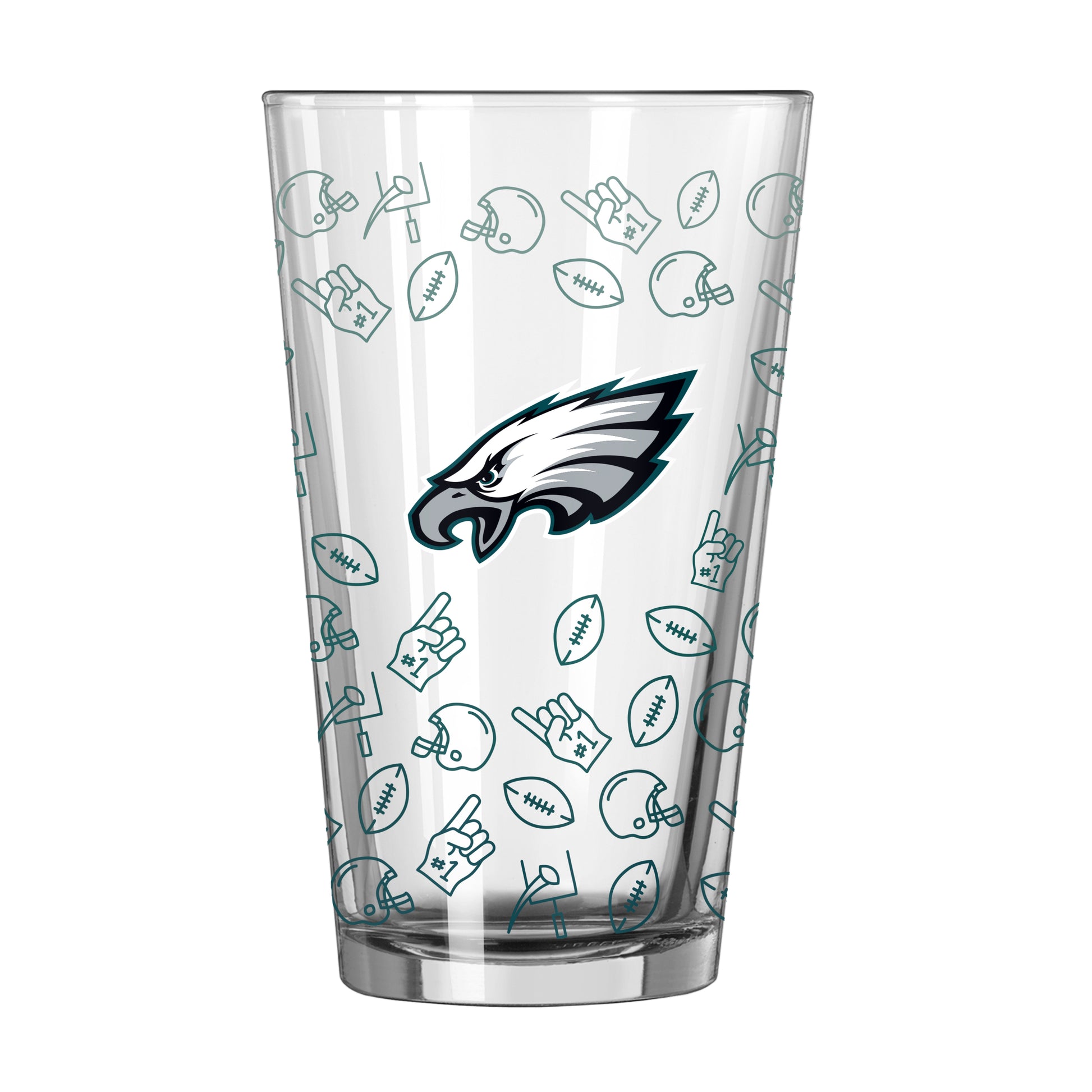 Philadelphia Eagles 16oz Ombre Playmaker Pint Glass