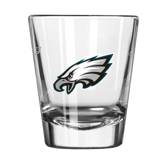 Philadelphia Eagles 2oz Satin Etch Shot Glass