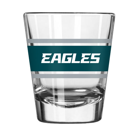 Philadelphia Eagles 2oz Stripe Shot Glass