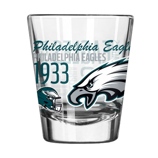 Philadelphia Eagles Alternate 2oz Spirit Shot Glass
