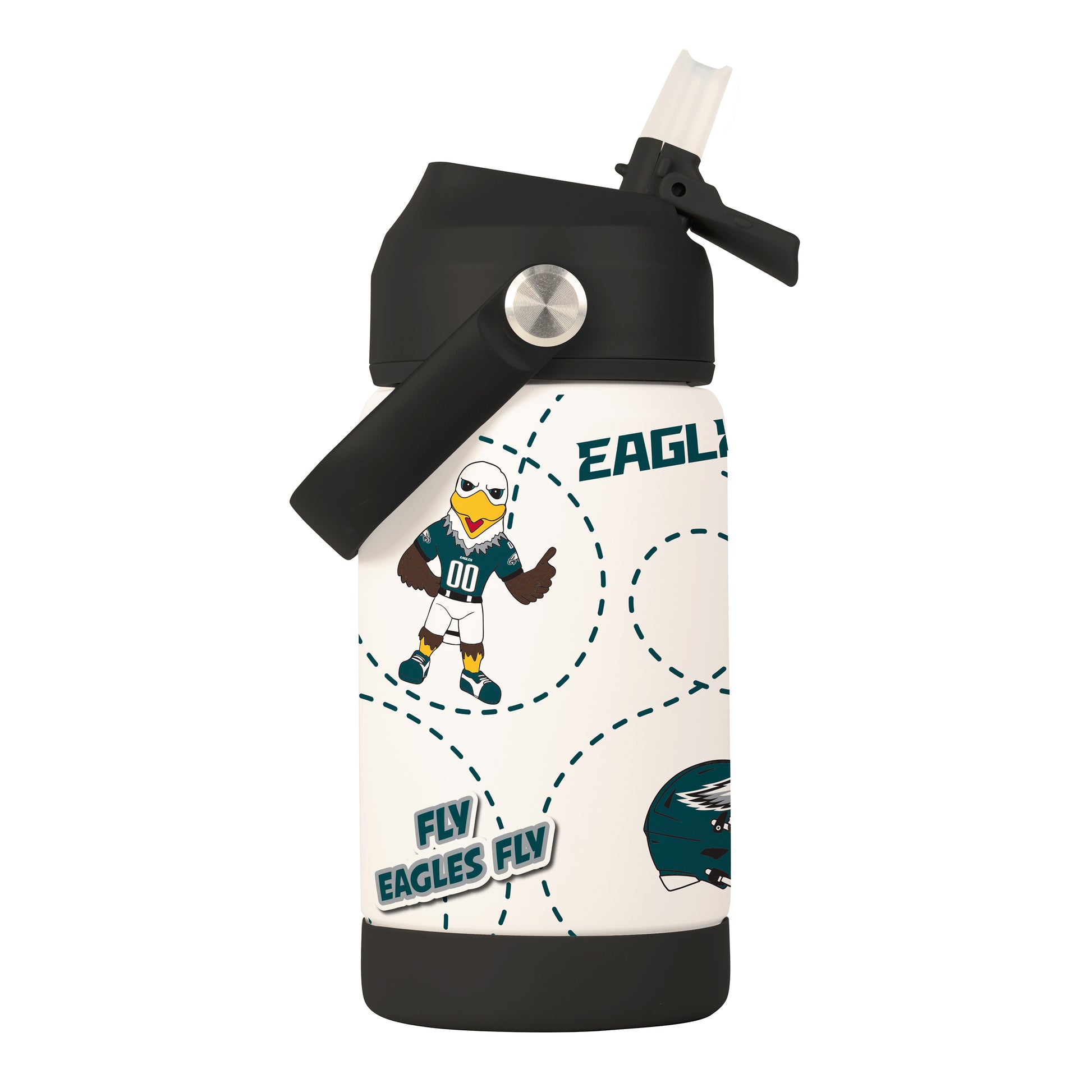 Philadelphia Eagles 12oz Mascot SS Kids Bottle