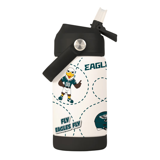 Philadelphia Eagles 12oz Mascot SS Kids Bottle