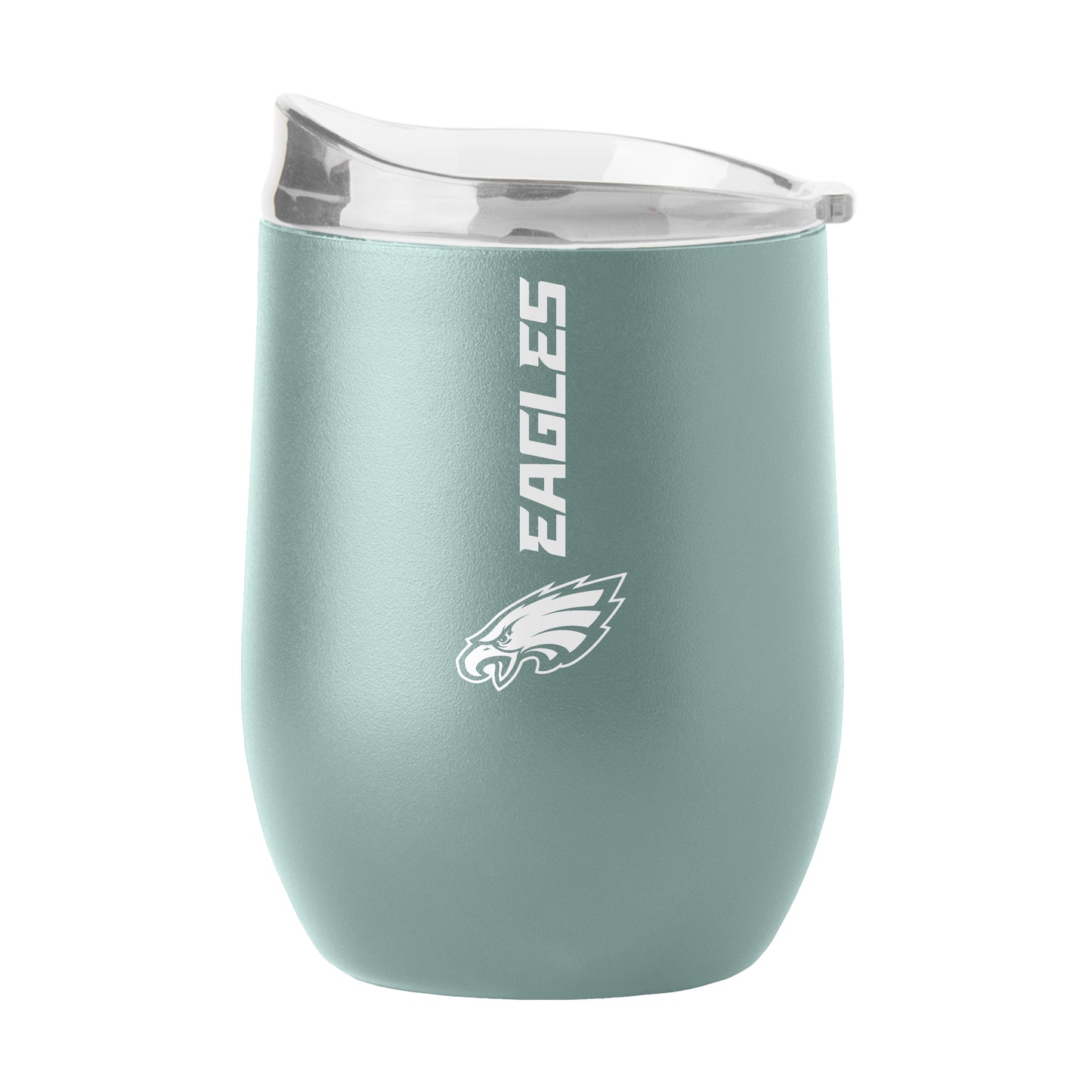 Philadelphia Eagles 16oz Vertical Powder Coat Curved Beverage
