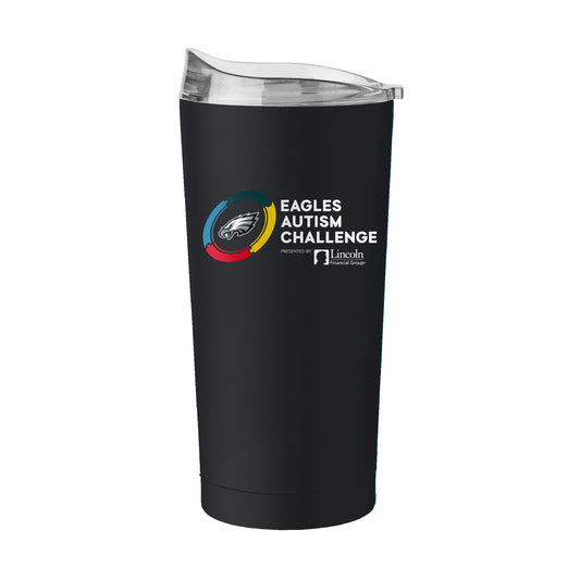 Philadelphia Eagles Autism Foundation 20oz Powder Coat Tumbler