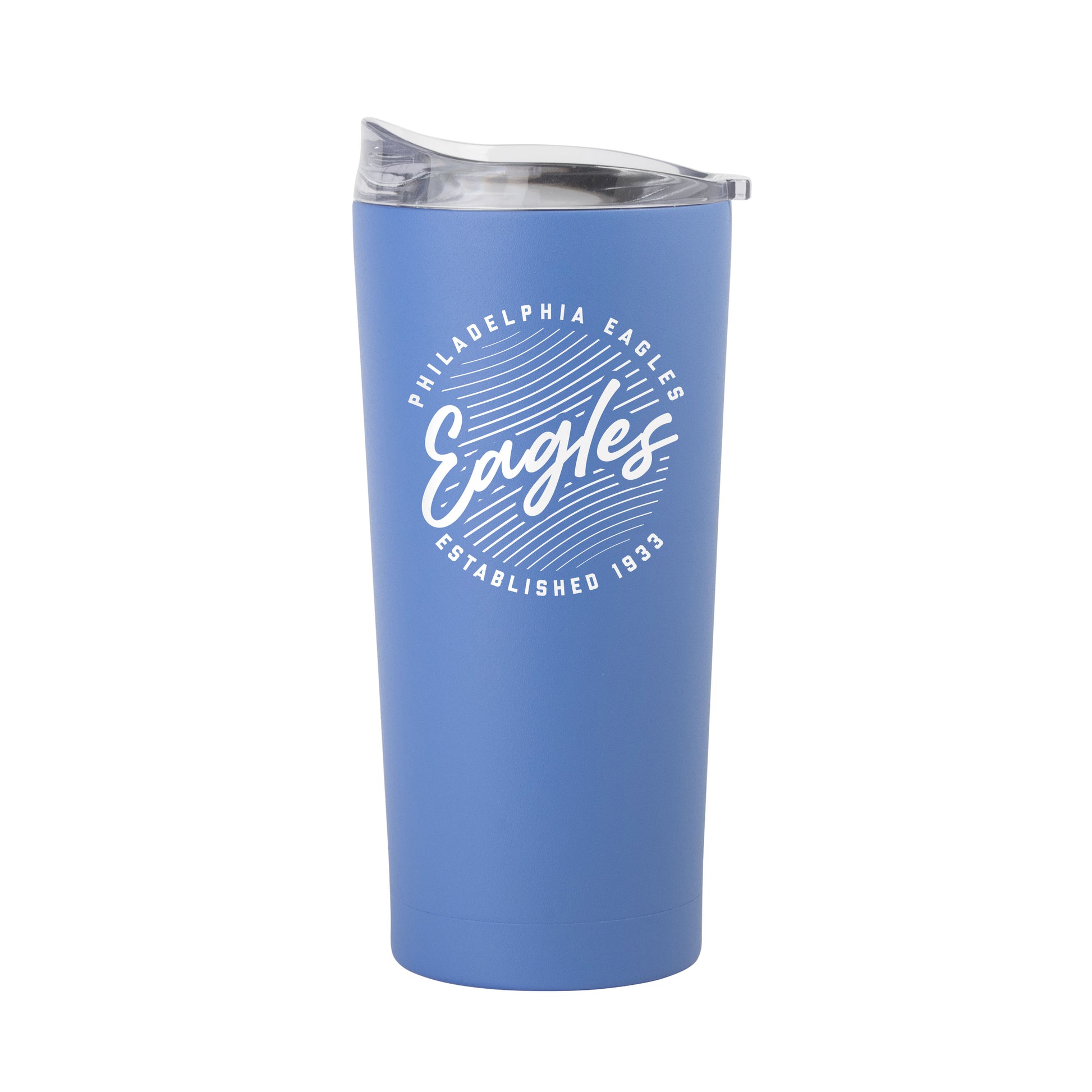 Philadelphia Eagles 20oz Retro Script Arctic Powder Coat Tumbler
