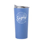 Philadelphia Eagles 20oz Retro Script Arctic Powder Coat Tumbler