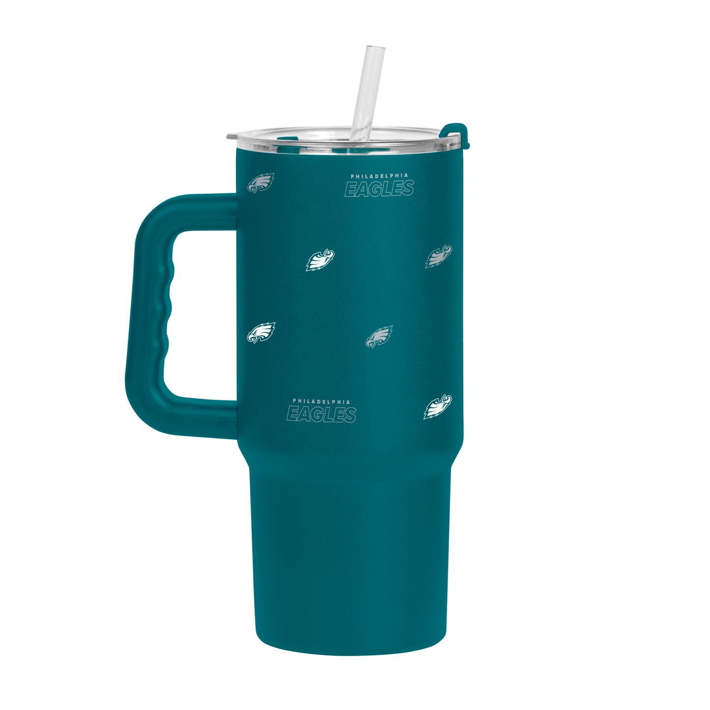 Philadelphia Eagles 24oz Step And Repeat Tumbler w/Handle